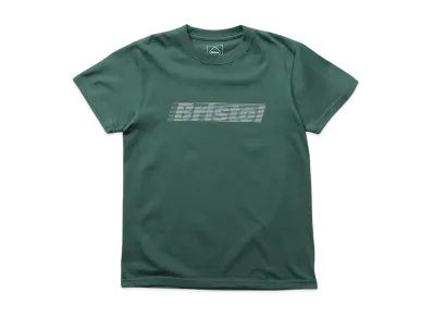 F.C.Real Bristol for Kids Effect Line Logo S/S Tee "Green"