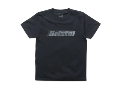 F.C.Real Bristol for Kids Effect Line Logo S/S Tee "Black"