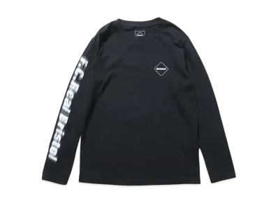 F.C.Real Bristol for Kids Blurred Logo L/S Tee "Black"