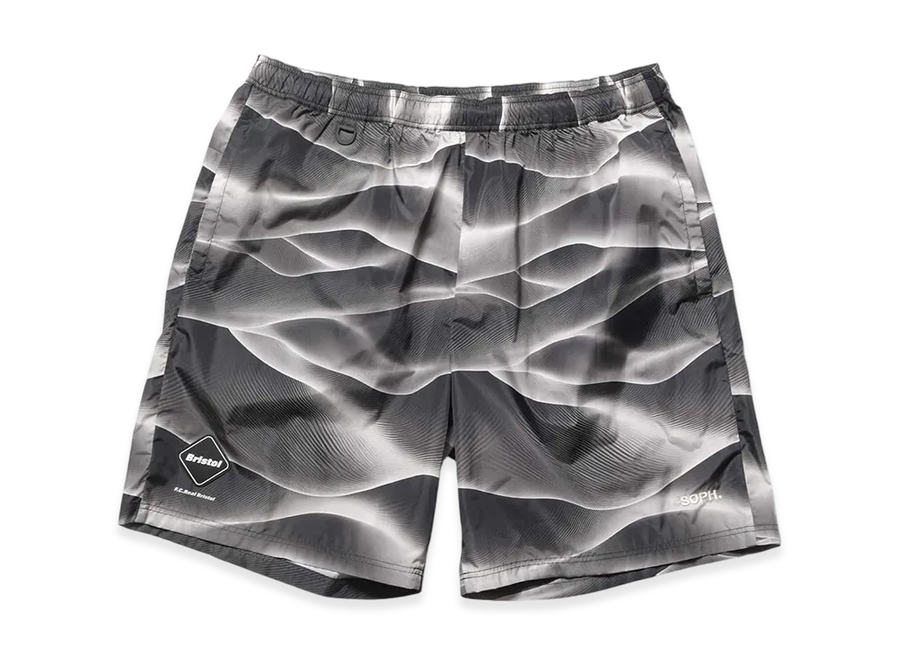 F.C.Real Bristol Desert Practice Shorts "Black"