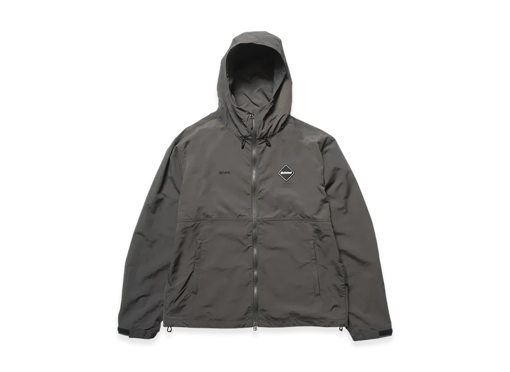 F.C.Real Bristol Nylon Hooded Blouson "Charcoal Gray"