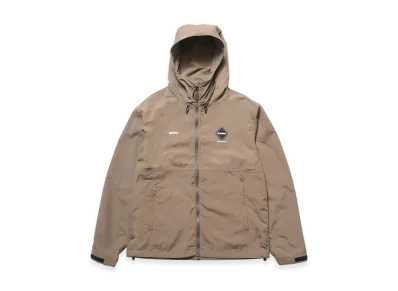 F.C.Real Bristol Nylon Hooded Blouson "Mocha"