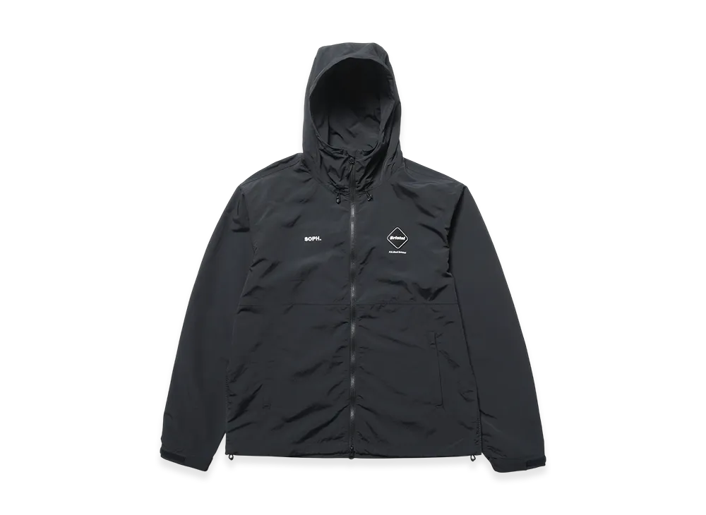 F.C.Real Bristol Nylon Hooded Blouson "Black"