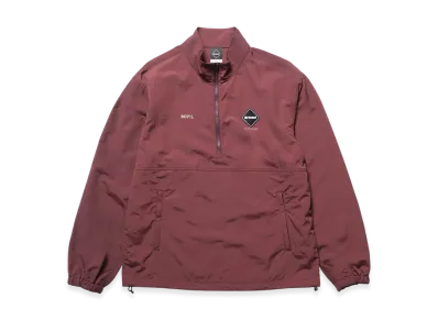 F.C.Real Bristol Nylon Quarter-Zip Blouson "Burgundy"