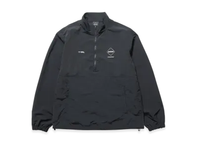 F.C.Real Bristol Nylon Quarter-Zip Blouson "Black"