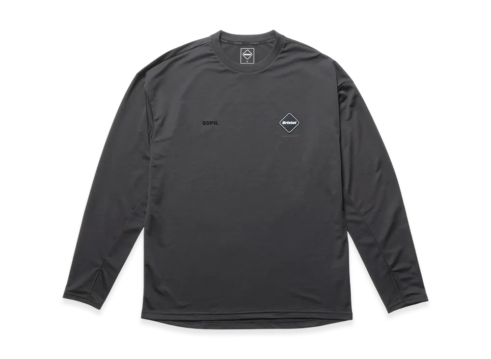 F.C.Real Bristol L/S Athletic Top "Charcoal Gray"