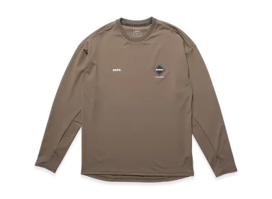 F.C.Real Bristol L/S Athletic Top "Mocha"