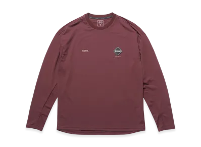 F.C.Real Bristol L/S Athletic Top "Burgundy"