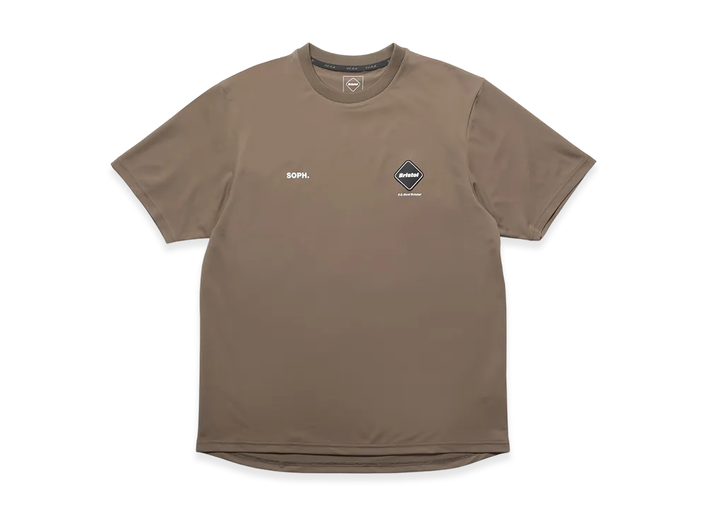 F.C.Real Bristol S/S Athletic Top "Mocha"