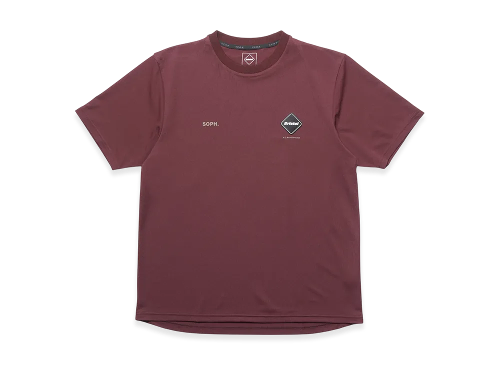 F.C.Real Bristol S/S Athletic Top "Burgundy"
