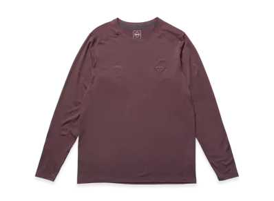 F.C.Real Bristol L/S Workout Top "Burgundy"