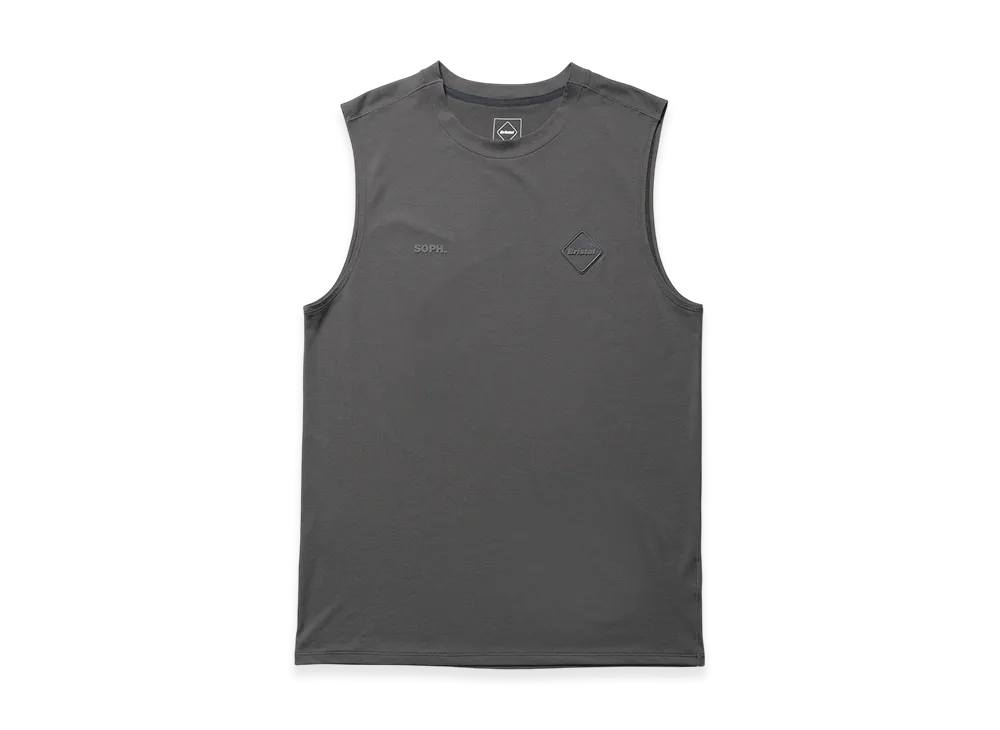 F.C.Real Bristol S/L Workout Top "Charcoal Gray"