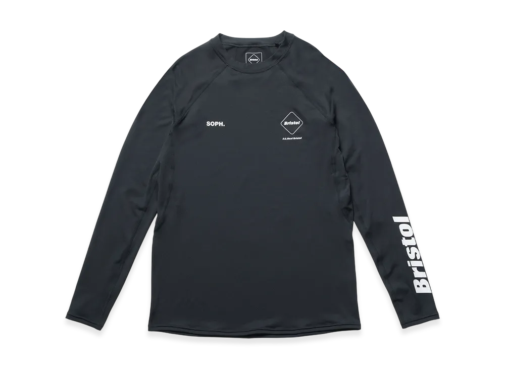 F.C.Real Bristol Underlayer Crewneck Top "Black"