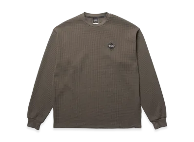 F.C.Real Bristol Tech Waffle Lounge Top "Brown"