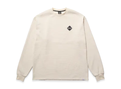 F.C.Real Bristol Tech Waffle Lounge Top "Off White"