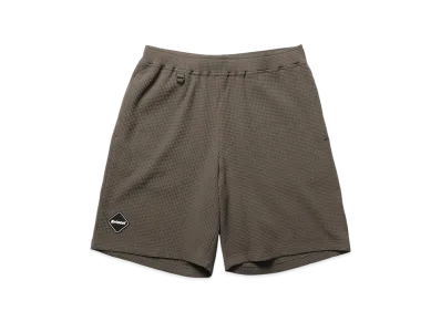 F.C.Real Bristol Tech Waffle Lounge Shorts "Brown"