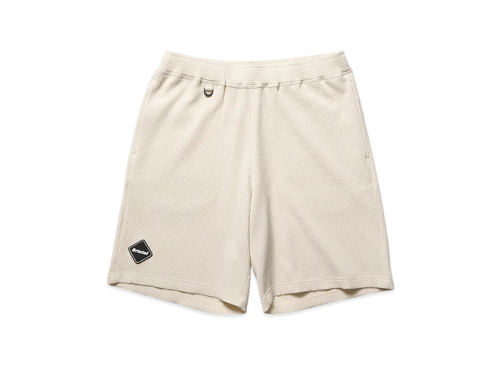 F.C.Real Bristol Tech Waffle Lounge Shorts "Off White"