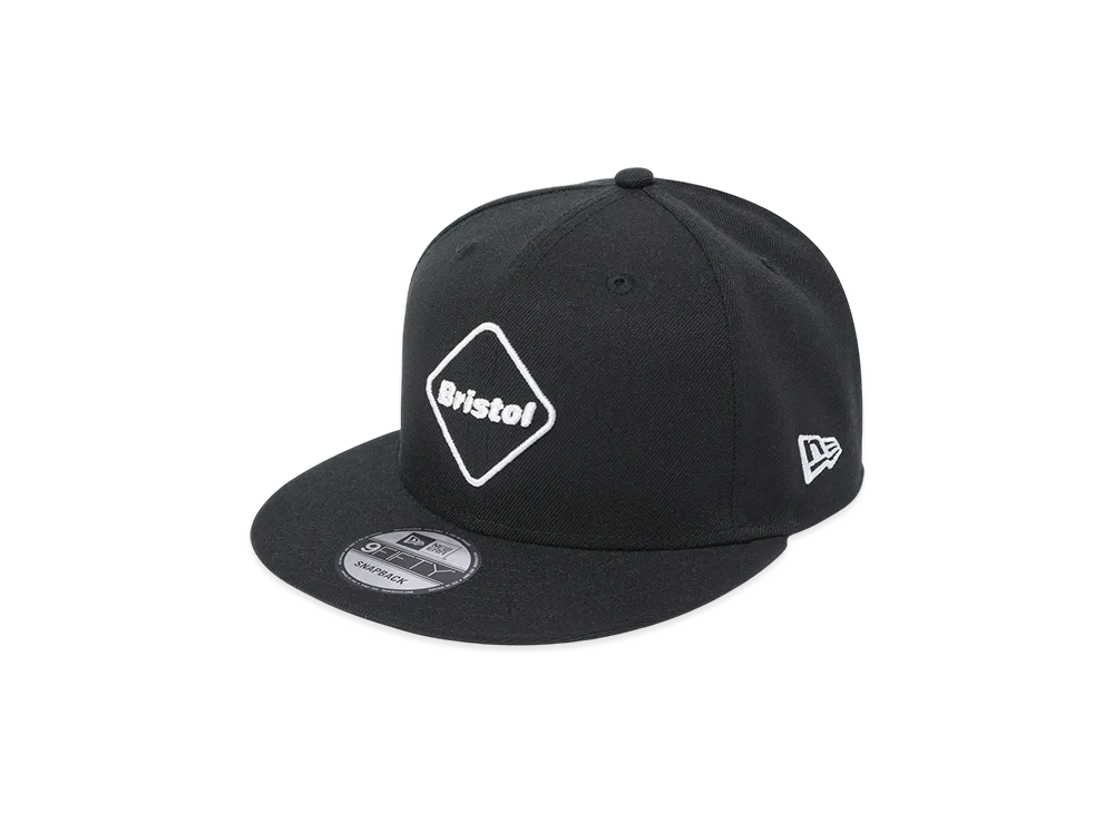 F.C.Real Bristol x New Era Emblem 9Fifty Cap "Black"
