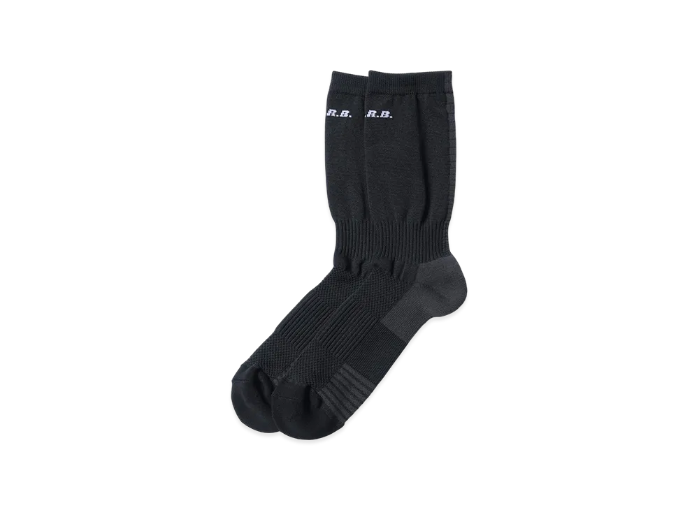F.C.Real Bristol Short Game Socks "Black"