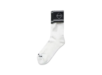 F.C.Real Bristol Cuff Socks "Off White"