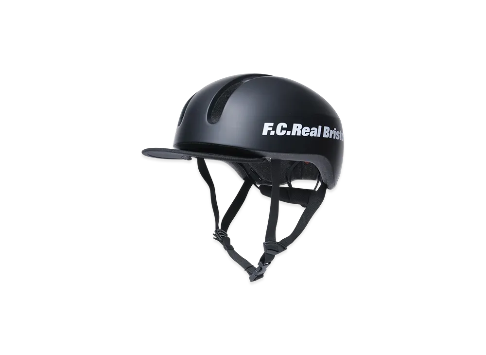 F.C.Real Bristol Kabuto Bicycle Helmet "Black"