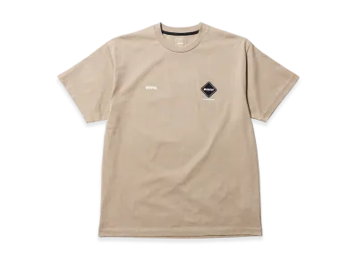 F.C.Real Bristol Authentic Logo S/S Tee "Beige"