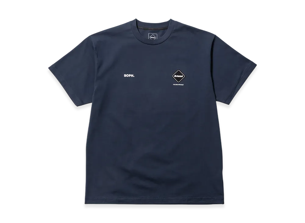 F.C.Real Bristol Authentic Logo S/S Tee "Navy"