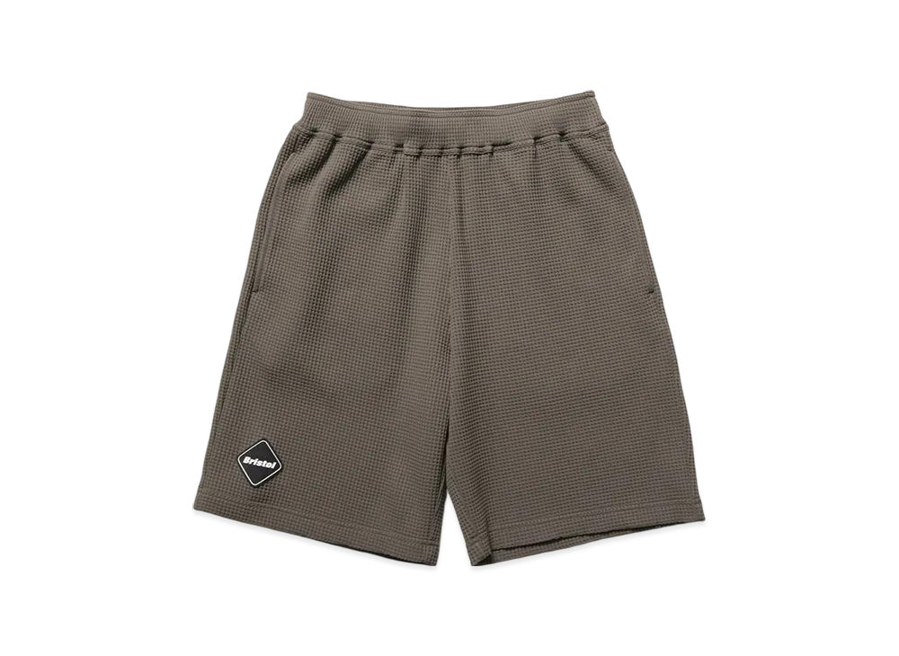 F.C.Real Bristol Tech Waffle Lounge Shorts "Brown"