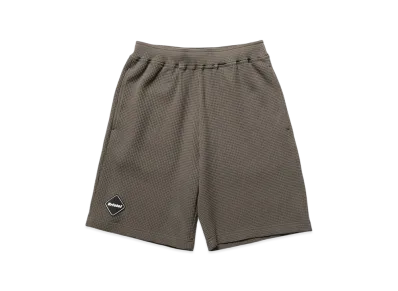 F.C.Real Bristol Tech Waffle Lounge Shorts "Brown"