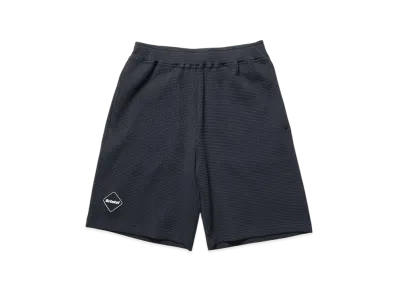 F.C.Real Bristol Tech Waffle Lounge Shorts "Black"