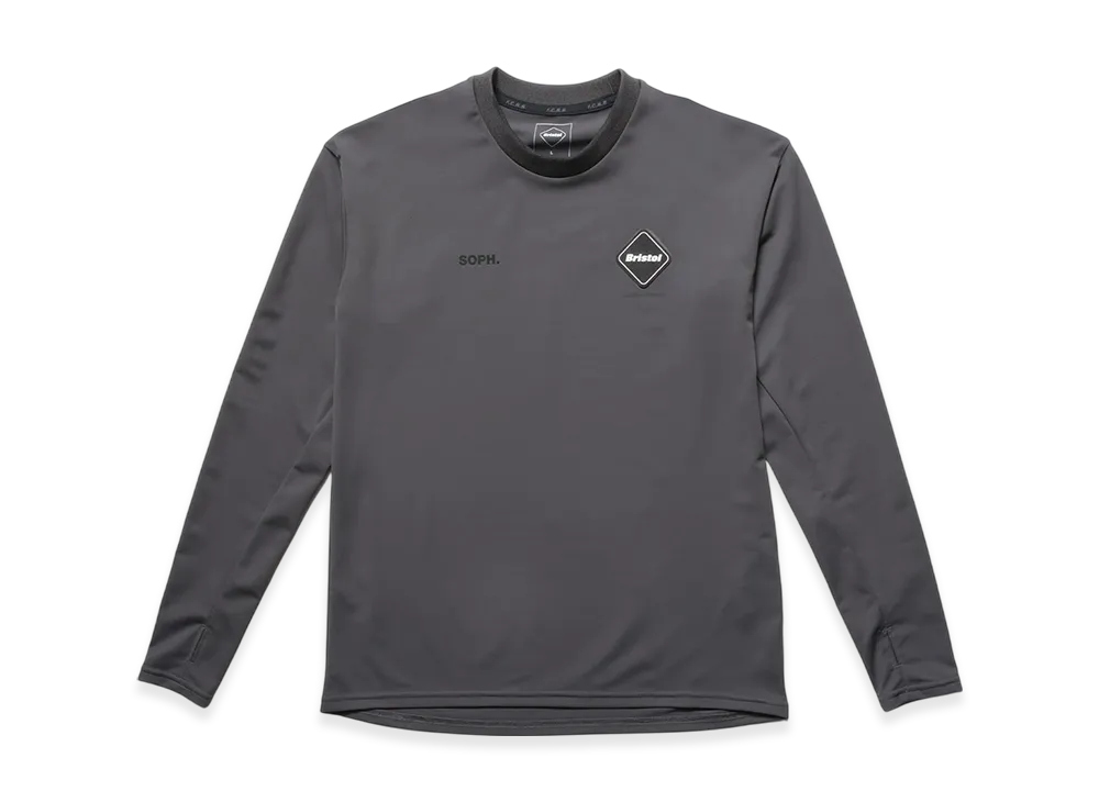 F.C.Real Bristol L/S Athletic Top "Charcoal Gray"