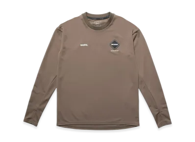 F.C.Real Bristol L/S Athletic Top "Mocha"
