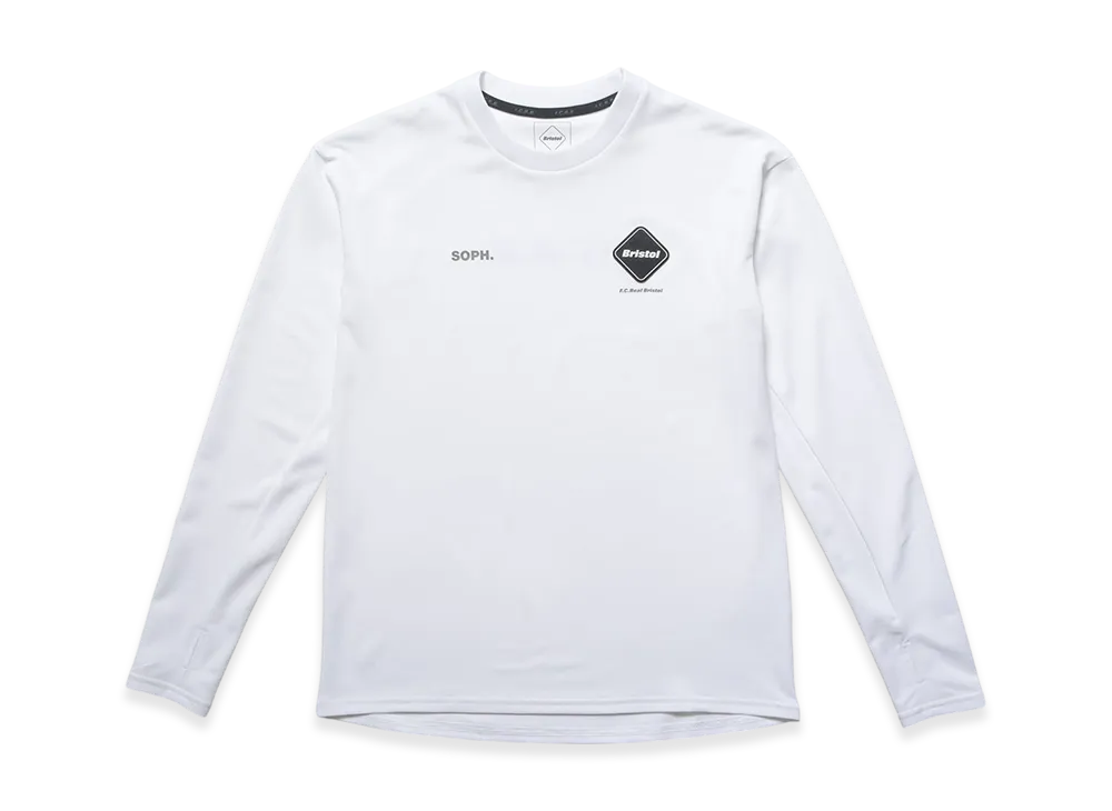 F.C.Real Bristol L/S Athletic Top "Off White"