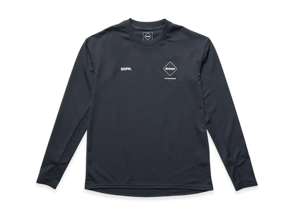 新品未使用 Bristol ブリストル L/S トレーニングトップ ブラックL F.C.Real Bristol L/S Athletic Top 