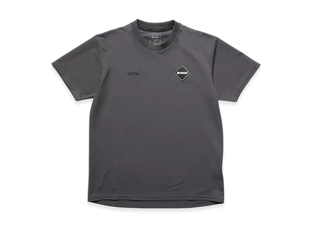 F.C.Real Bristol S/S Athletic Top "Charcoal Gray"