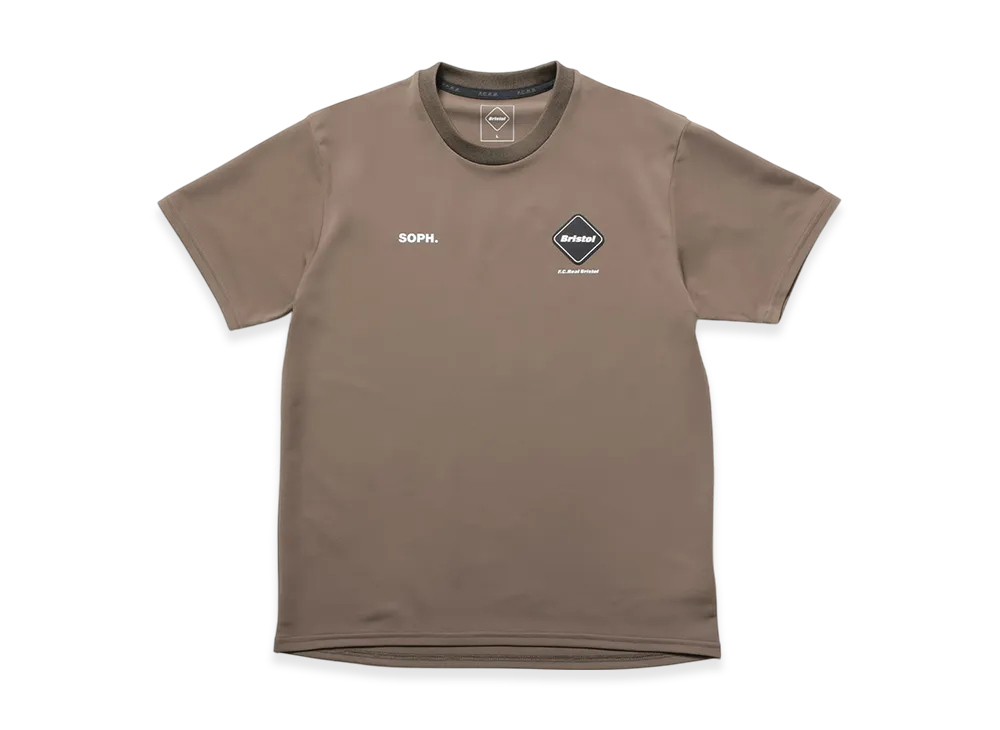 F.C.Real Bristol S/S Athletic Top "Mocha"