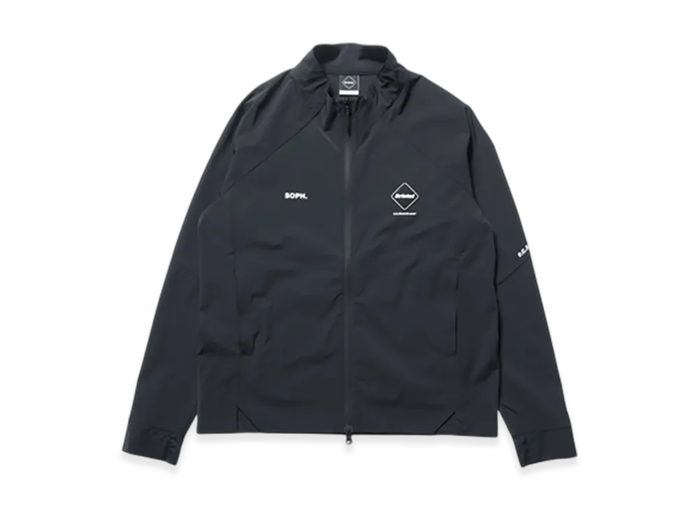 F.C.Real Bristol 4Way Stretch Track Jacket "Black"
