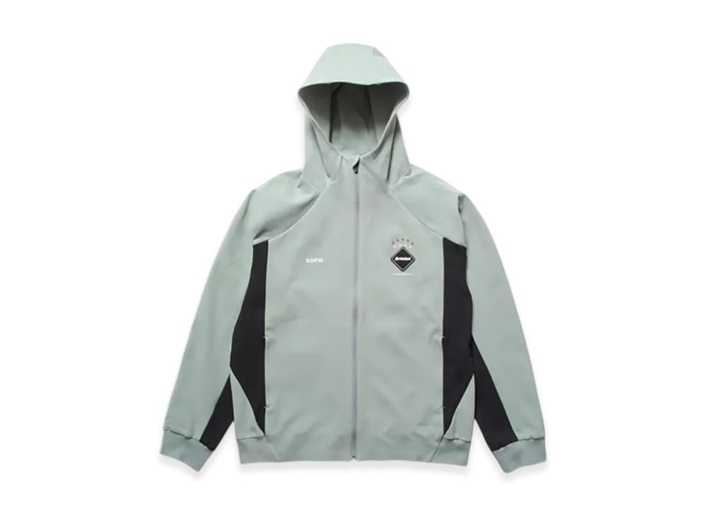 F.C.Real Bristol Pdk Hooded Blouson "Sage"