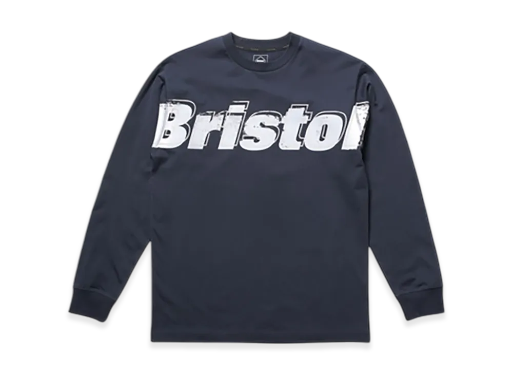 F.C.Real Bristol Overlay L/S Tee "Navy"