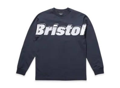 F.C.Real Bristol Overlay L/S Tee "Navy"