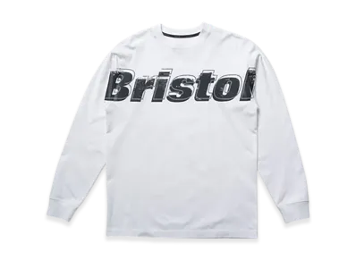 F.C.Real Bristol Overlay L/S Tee "White"