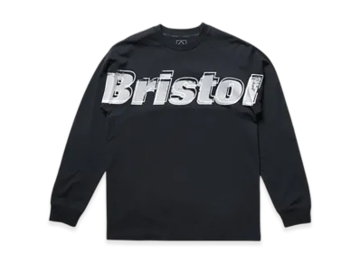 F.C.Real Bristol Overlay L/S Tee "Black"