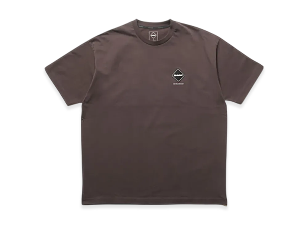 F.C.Real Bristol Big Logo Baggy Tee "Brown"