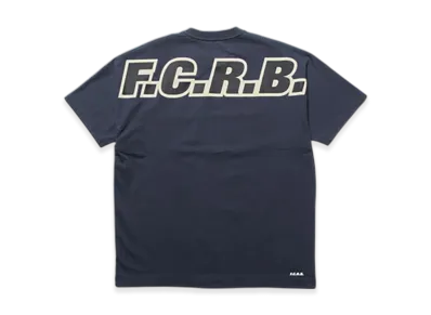 F.C.Real Bristol Big Logo Baggy Tee "Navy"