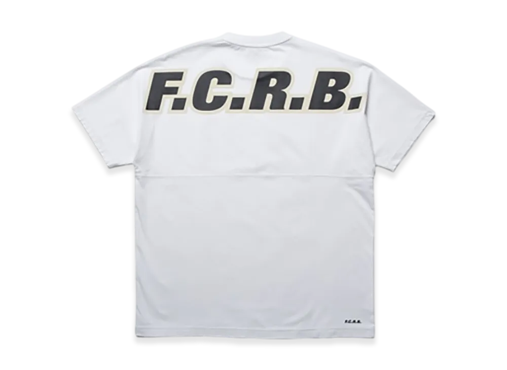 F.C.Real Bristol Big Logo Baggy Tee "White"