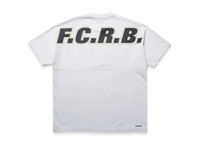 F.C.Real Bristol Big Logo Baggy Tee "White"