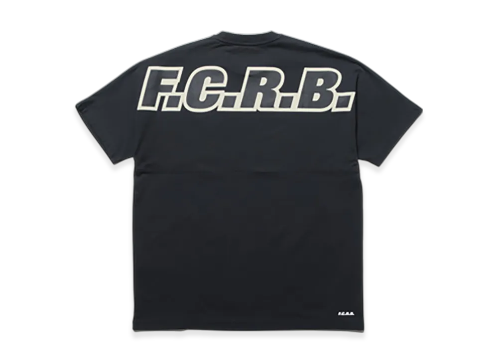 F.C.Real Bristol Big Logo Baggy Tee "Black"