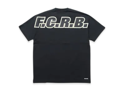 F.C.Real Bristol Big Logo Baggy Tee "Black"