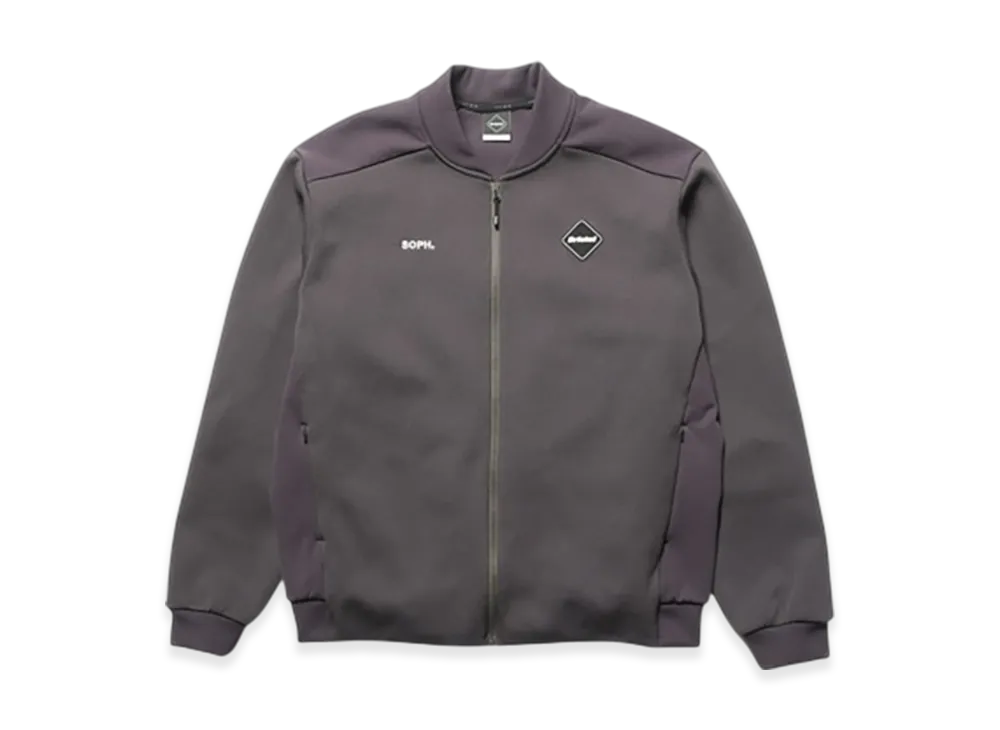 F.C.Real Bristol Quarter Knit Blouson "Brown"