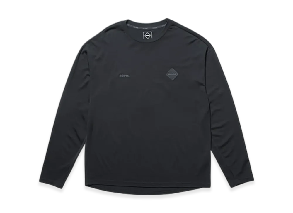 F.C.Real Bristol Wool Blend Authentic Top "Black"